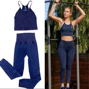 NEW Free People Movement Good Karma Top & Leggings set